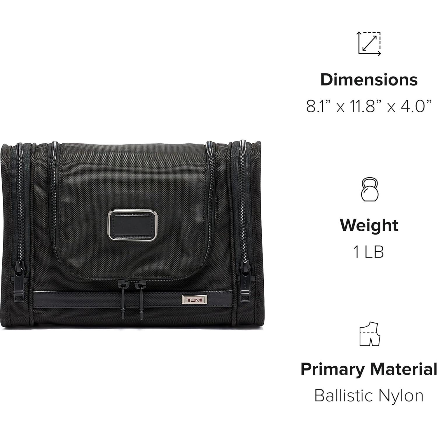 Kit de Viaje Colgante TUMI Alpha - Organizador de Cosméticos 20.5x30cm