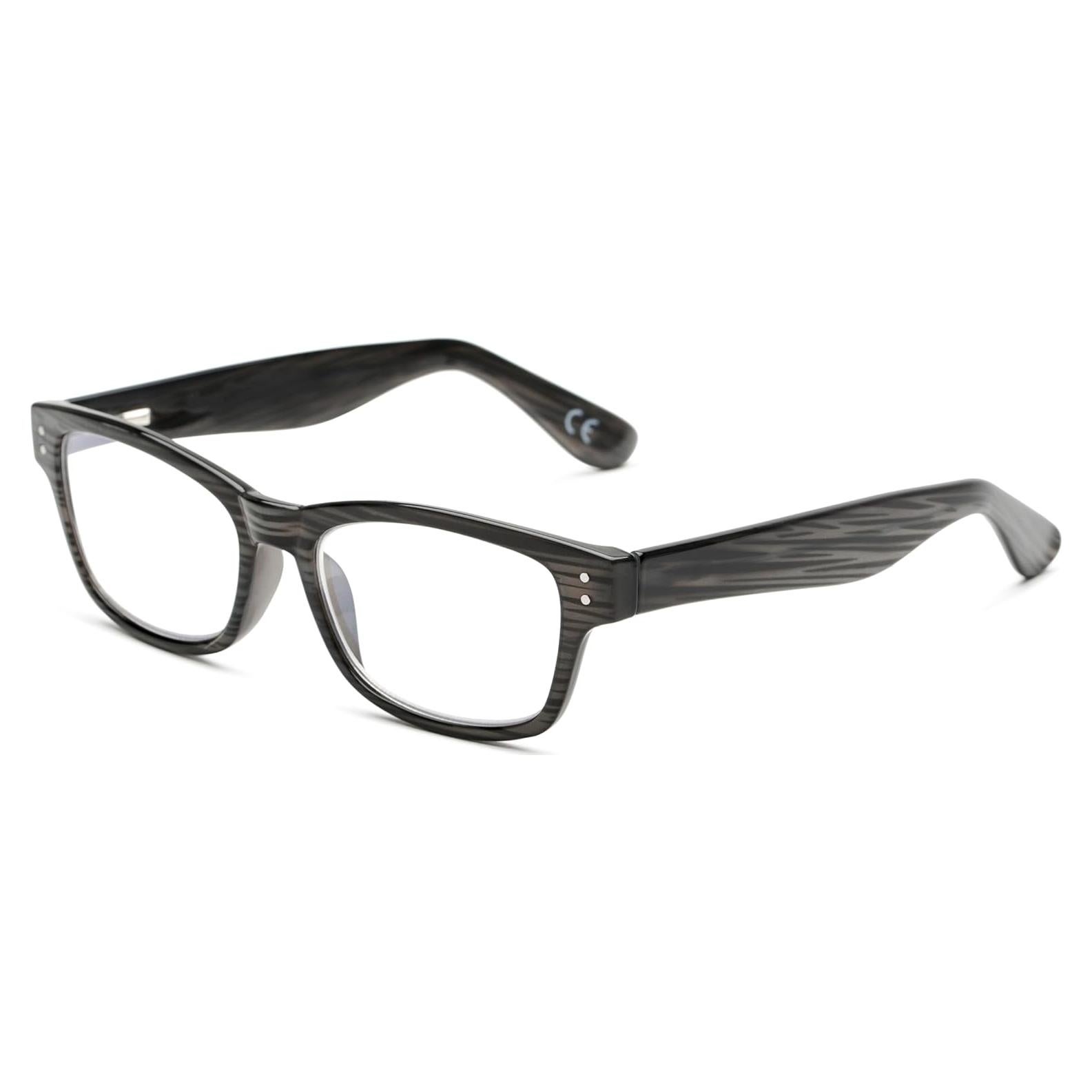 Gafas de lectura multifocal Foster Grant 2.5x gris claro