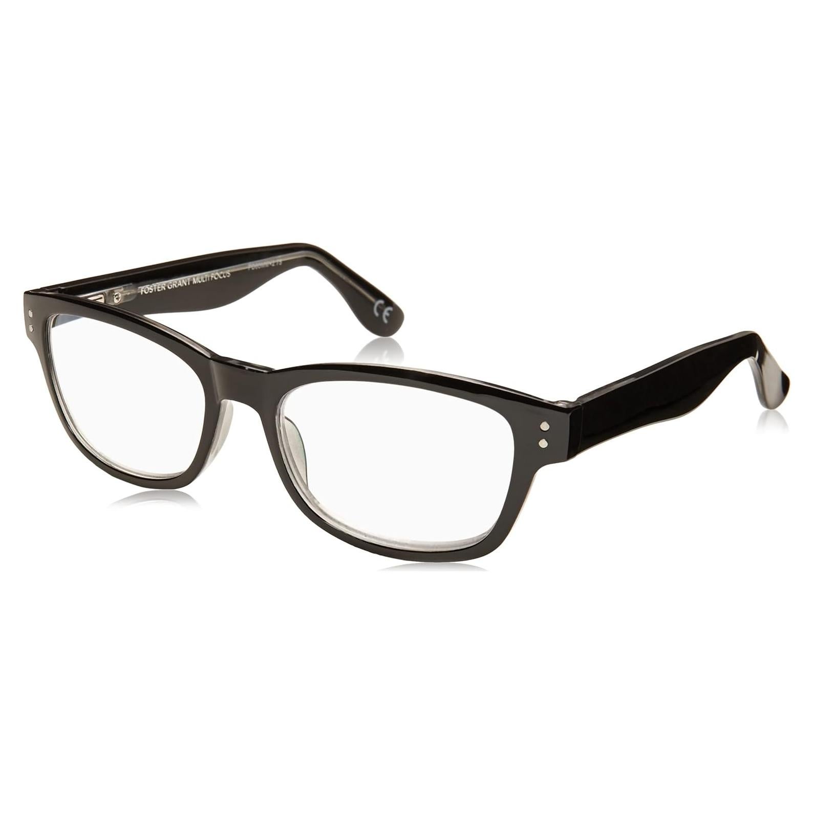 Gafas de lectura multifocal Foster Grant 3.5x negras