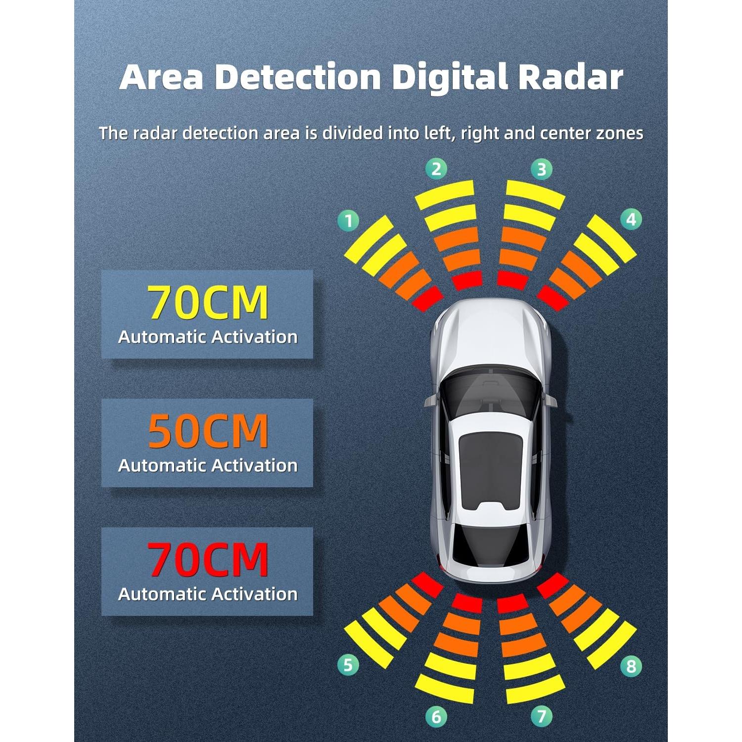 Sensor de Estacionamiento SCITOO para Chevy y Cadillac 2018-19