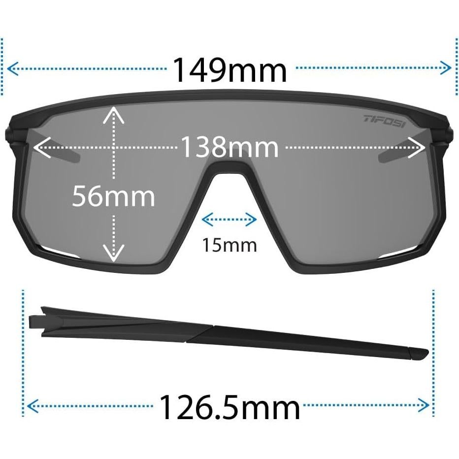 Gafas de Ciclismo Tifosi Moab - Lentes Intercambiables