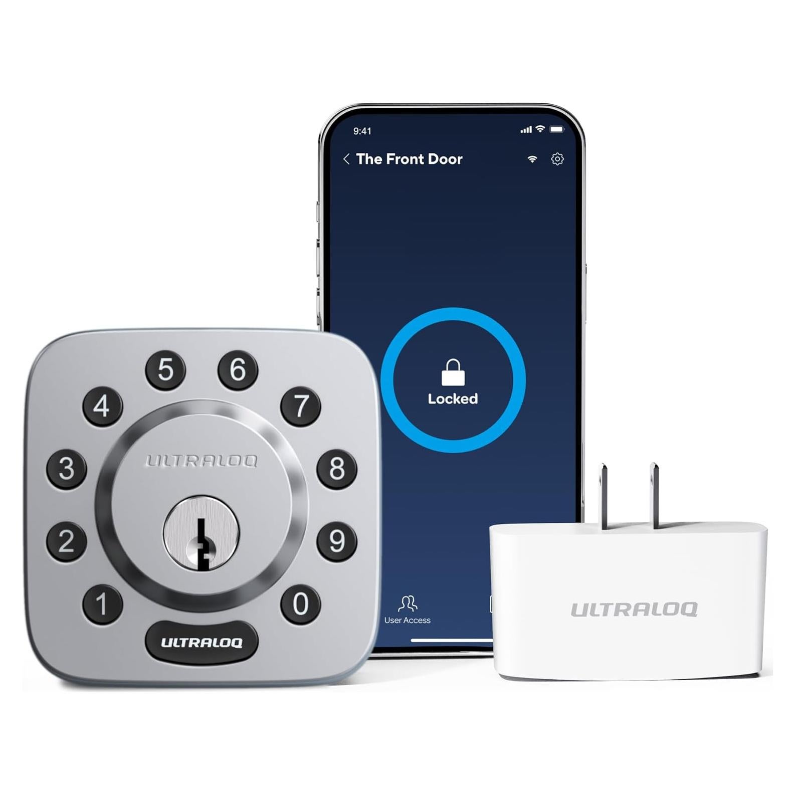 Cerradura Inteligente ULTRALOQ U-Bolt con WiFi y Control App