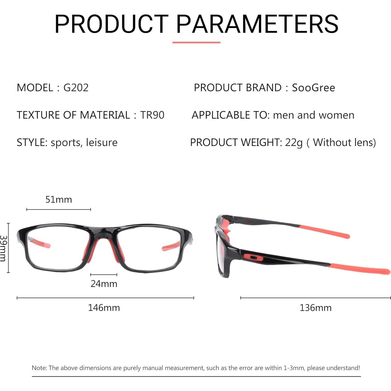 Gafas de Deporte SooGree con Lentes Intercambiables