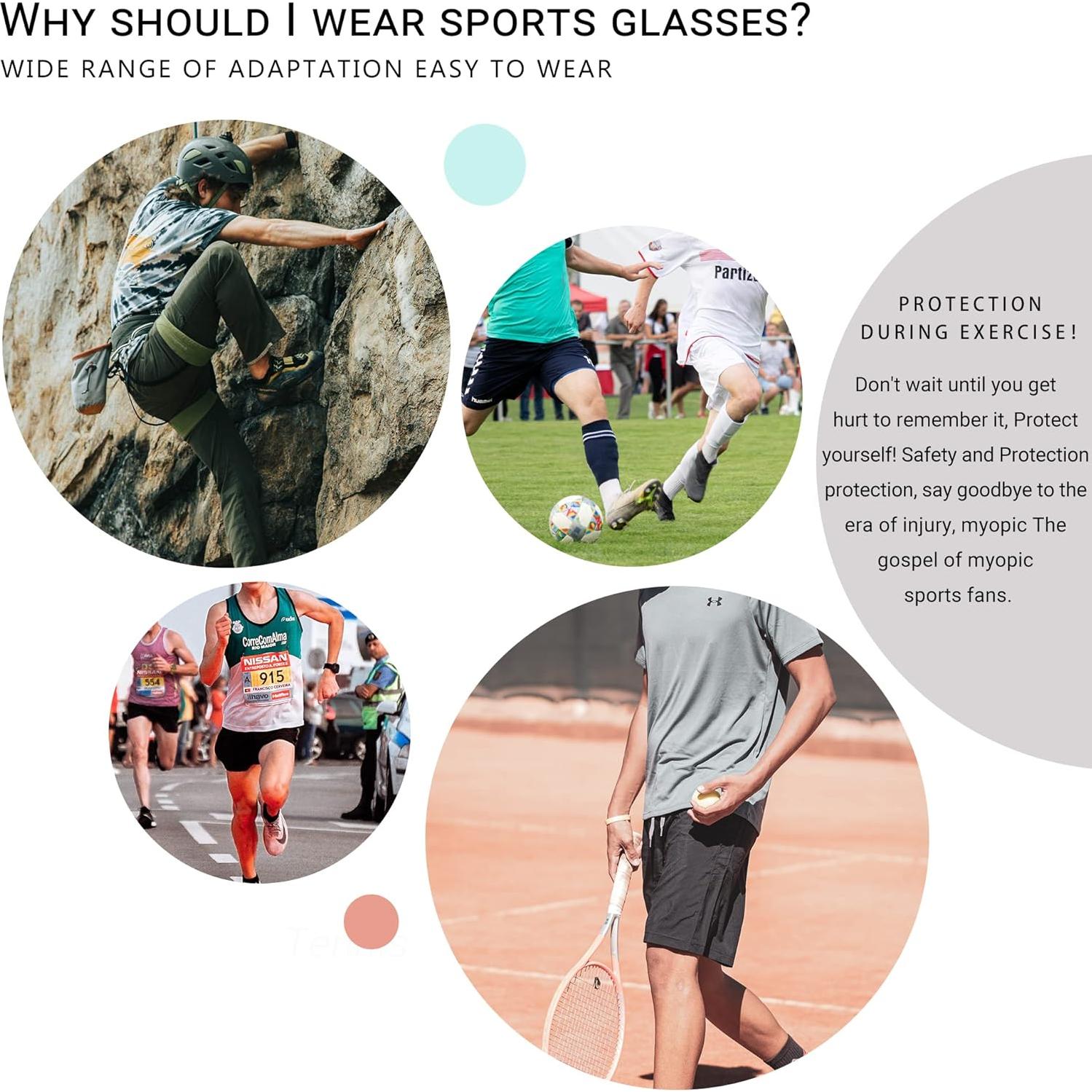 Gafas de Deporte SooGree con Lentes Intercambiables