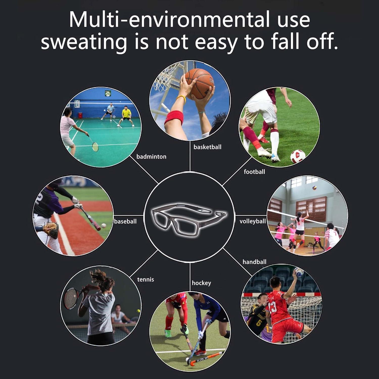 Gafas de Deporte SooGree Ajustables para Miopía Gris