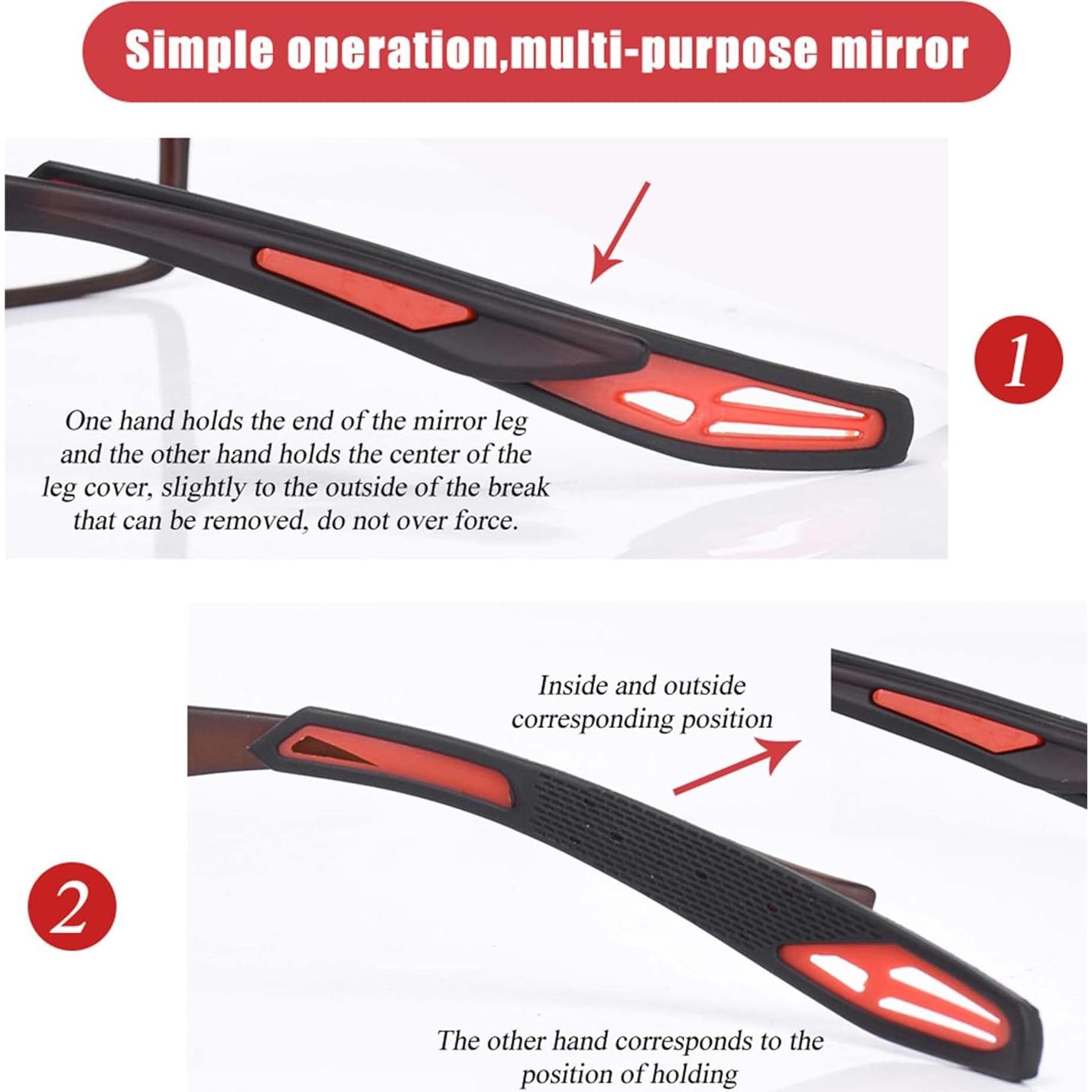 Gafas de Deporte SooGree Ajustables para Miopía - Negro