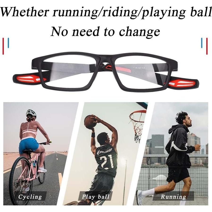 Gafas de Deporte SooGree Ajustables para Miopía - Negro