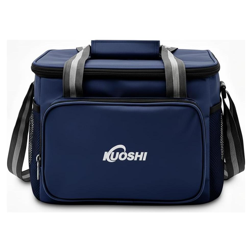 Bolsa de Almuerzo Aislada KUOSHI 14L Azul Marino Plegable