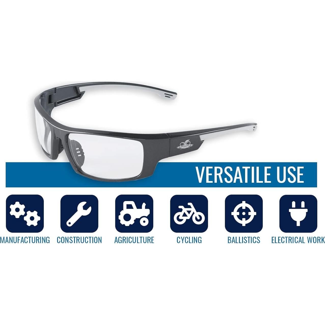 Gafas de Seguridad Bullhead BH991PFT Antivaho Lentes Transparentes