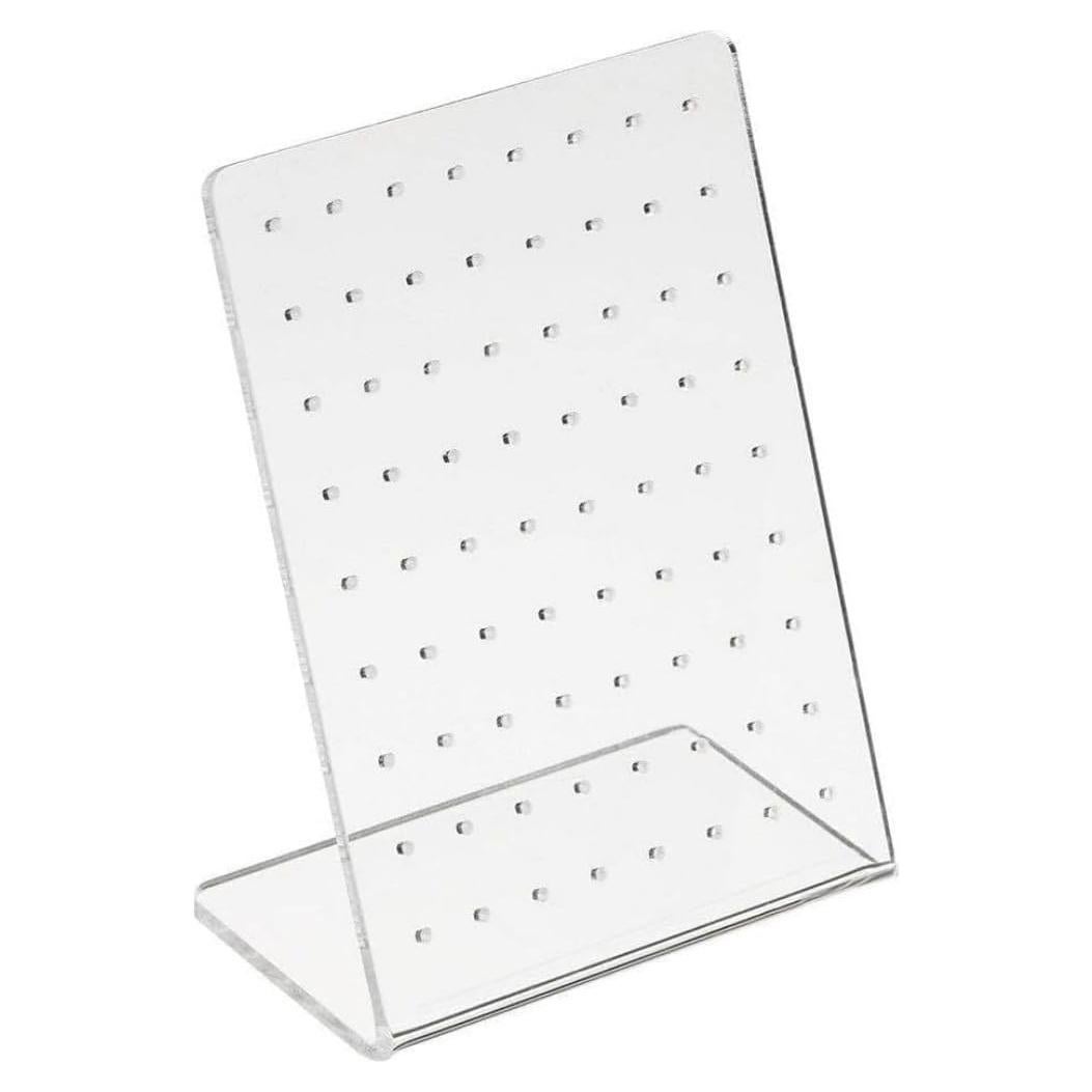 Soporte para Pendientes Zenarao Acrílico 72 Agujeros Organizador
