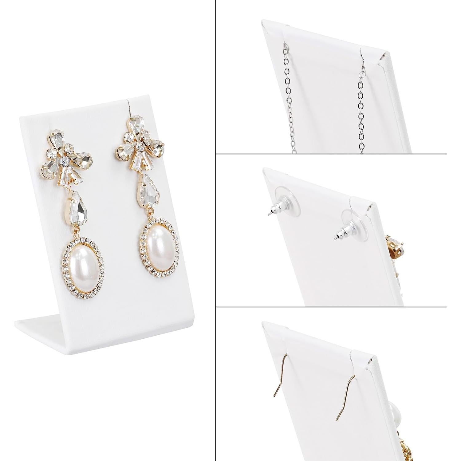 Conjunto de Exhibición de Joyería MOOCA 9 Piezas Cuero Sintético