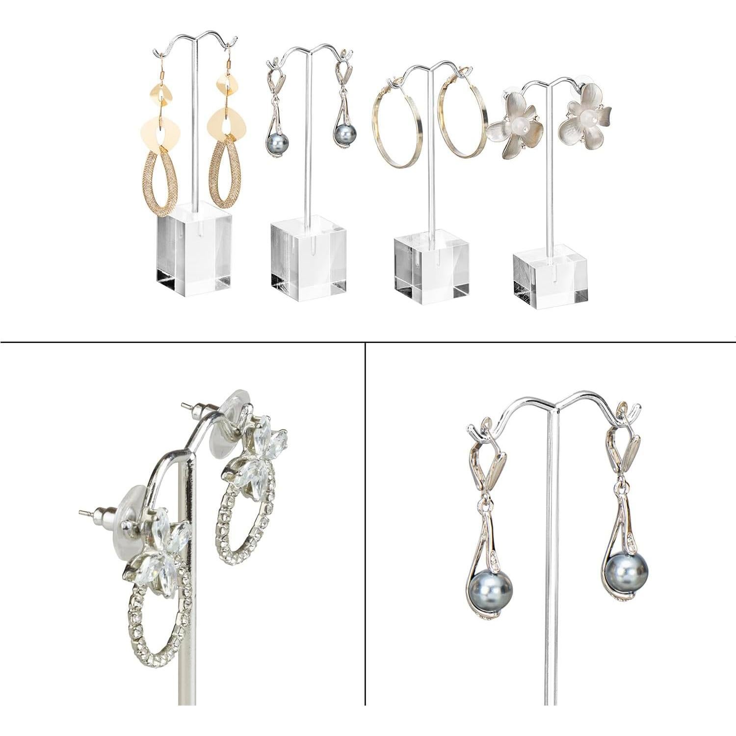 Conjunto de Exhibición de Joyería MOOCA 9 Piezas Cuero Sintético