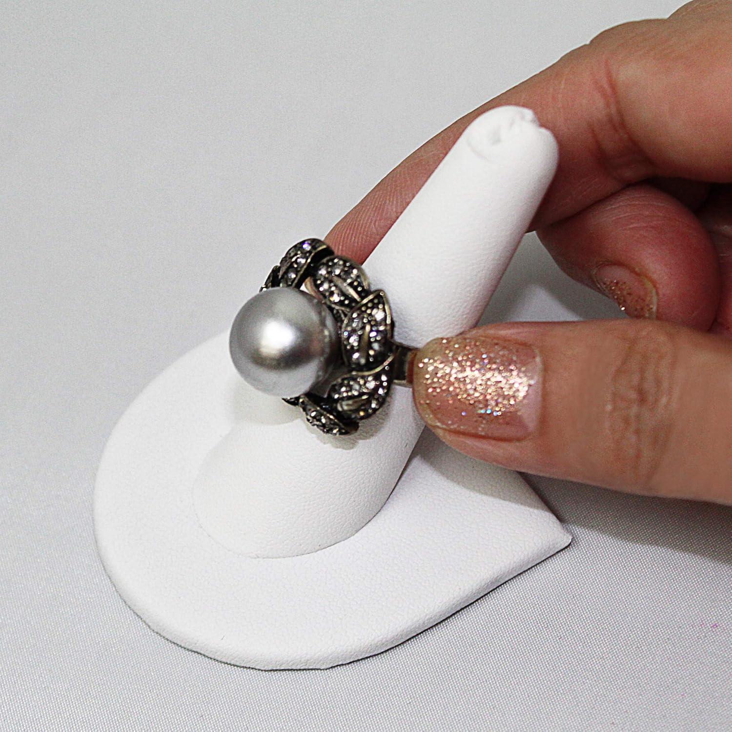 Conjunto de Exhibición de Joyería MOOCA 9 Piezas Cuero Sintético