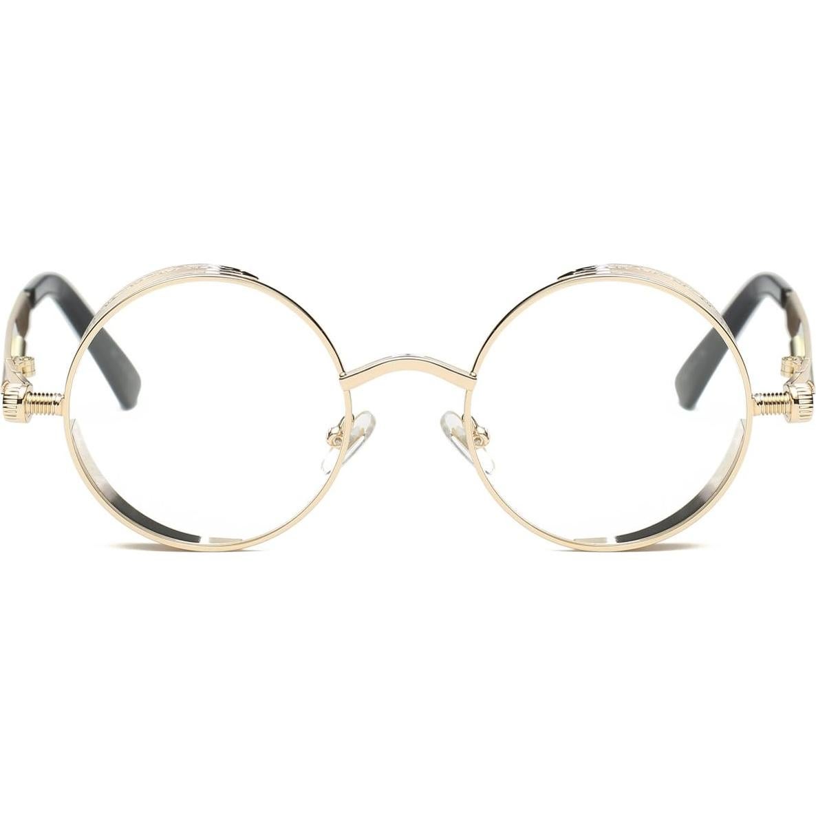 Gafas de Sol Redondas Steampunk Dollger UV400 Metal