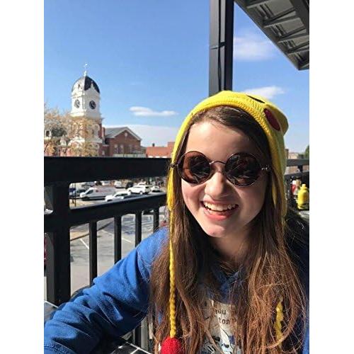 Gafas de Sol Redondas Dollger UV400 Metal Marrón