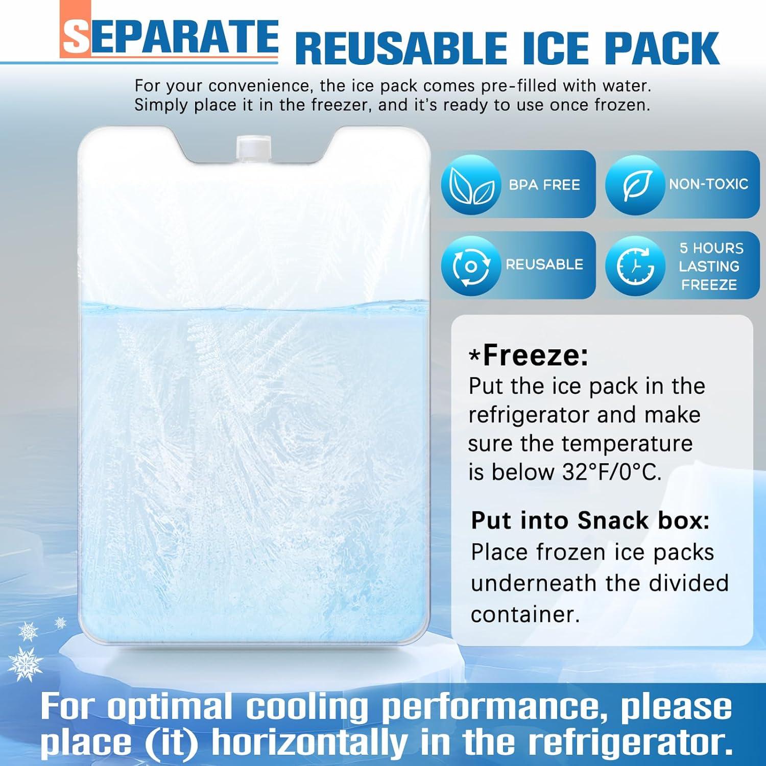 Contenedor de Snacks Portátil Tendware 12 Compartimentos Aislado