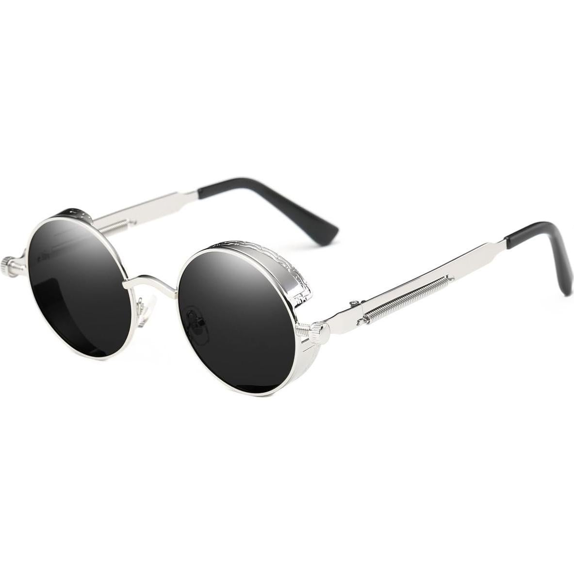Gafas de Sol Redondas UV400 Metal Retro Dollger