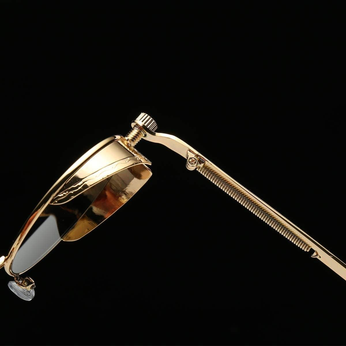 Gafas de Sol Redondas UV400 Metal Dollger Rosa/Dorado