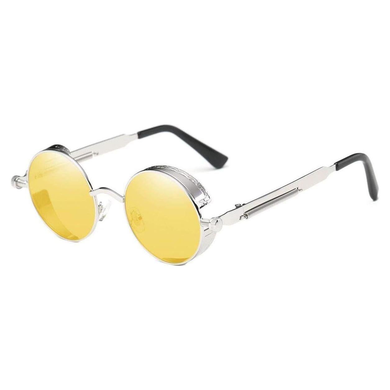 Gafas de Sol Redondas Dollger Metal UV400 Estilo Retro