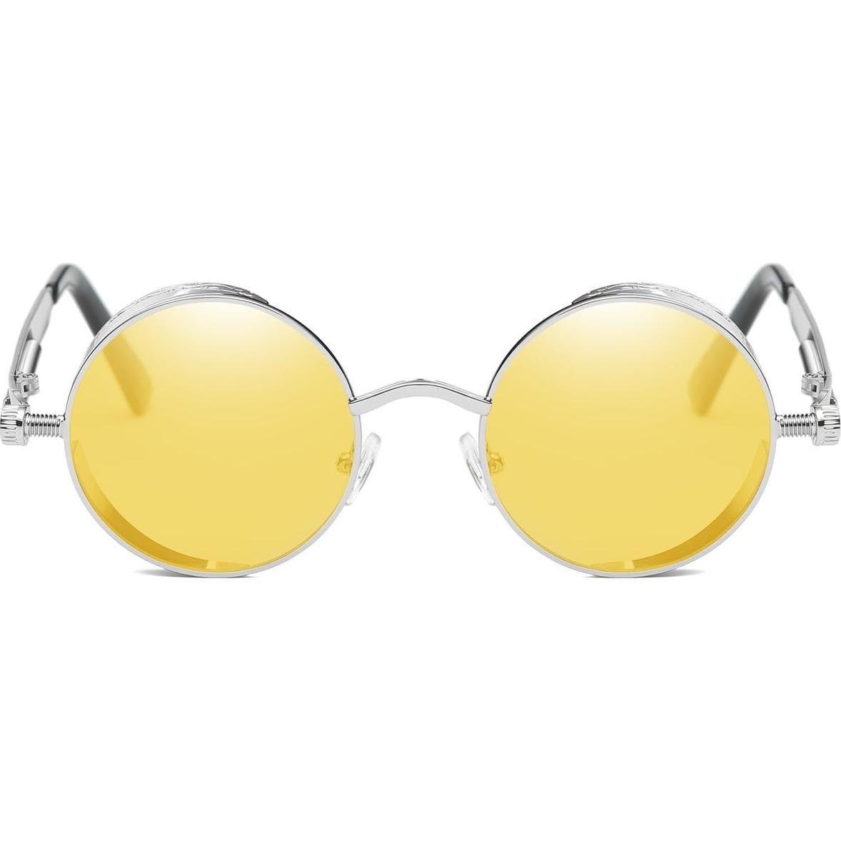 Gafas de Sol Redondas Dollger Metal UV400 Estilo Retro