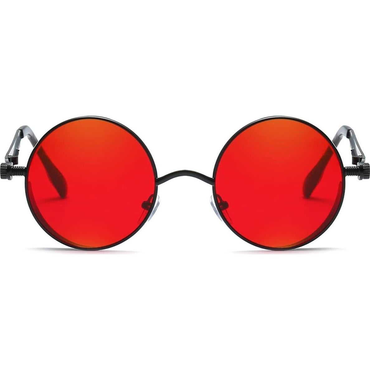 Gafas de Sol Redondas Dollger Metal UV400 Estilo Retro