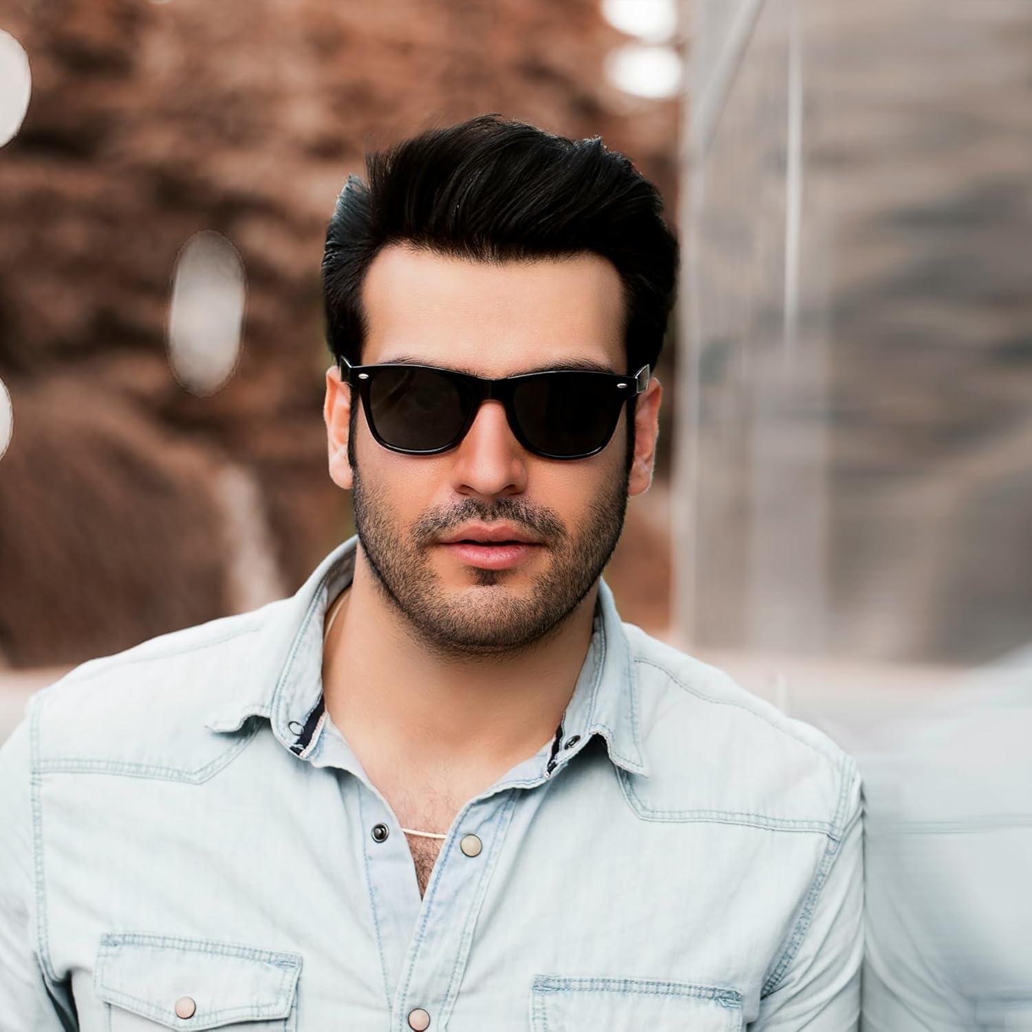 Gafas de sol cuadradas Joopin polarizadas UV400 unisex