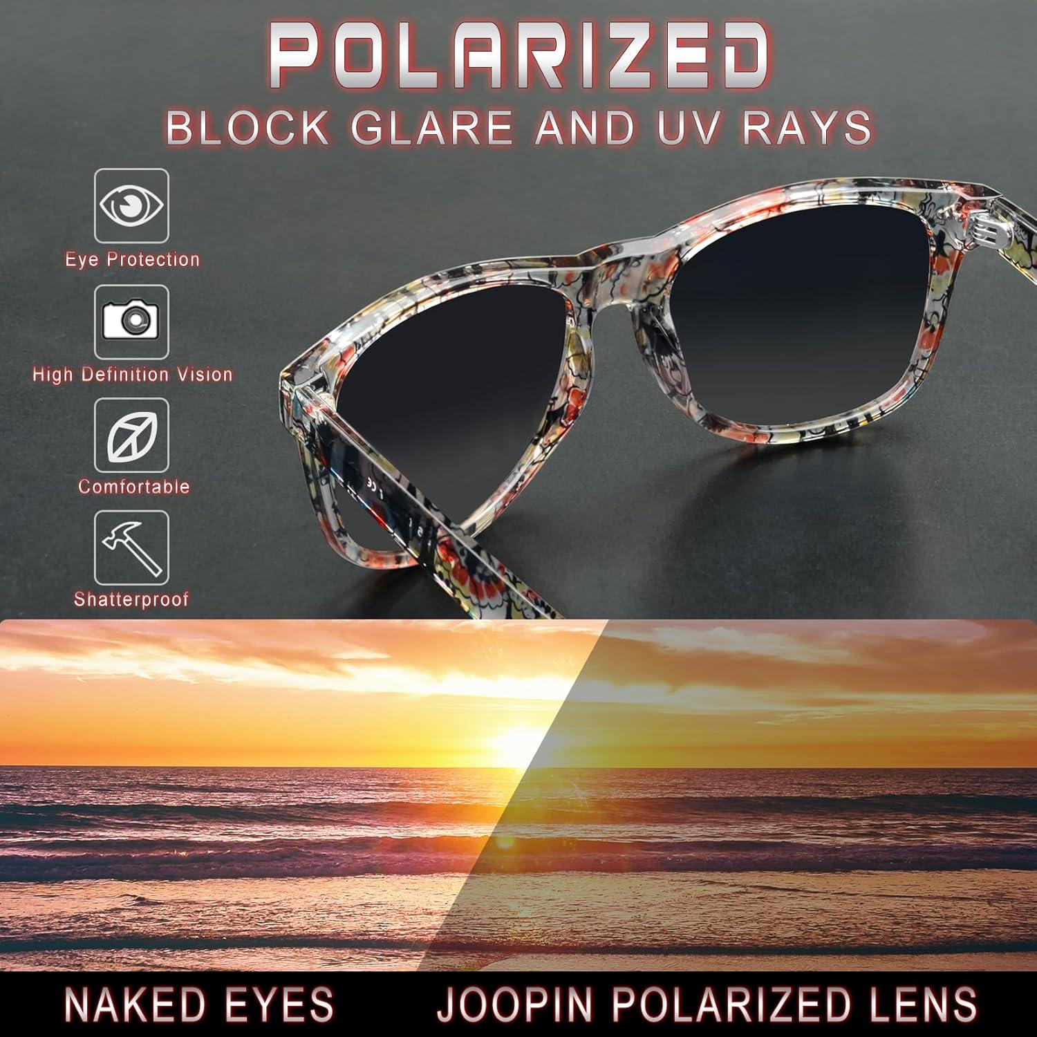 Gafas de sol Joopin cuadradas polarizadas UV400 para mujer