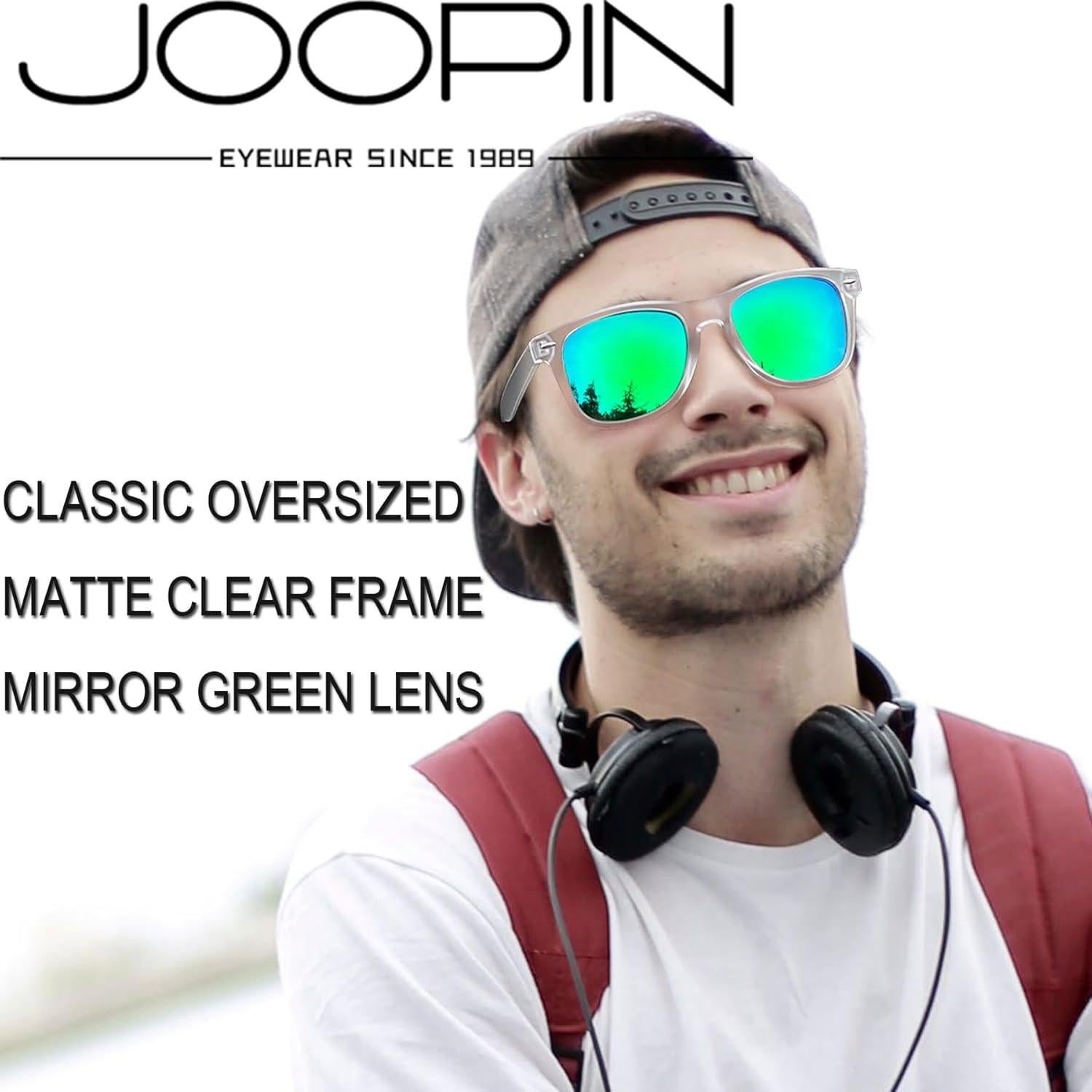 Gafas de sol Joopin cuadradas polarizadas UV400 para unisex