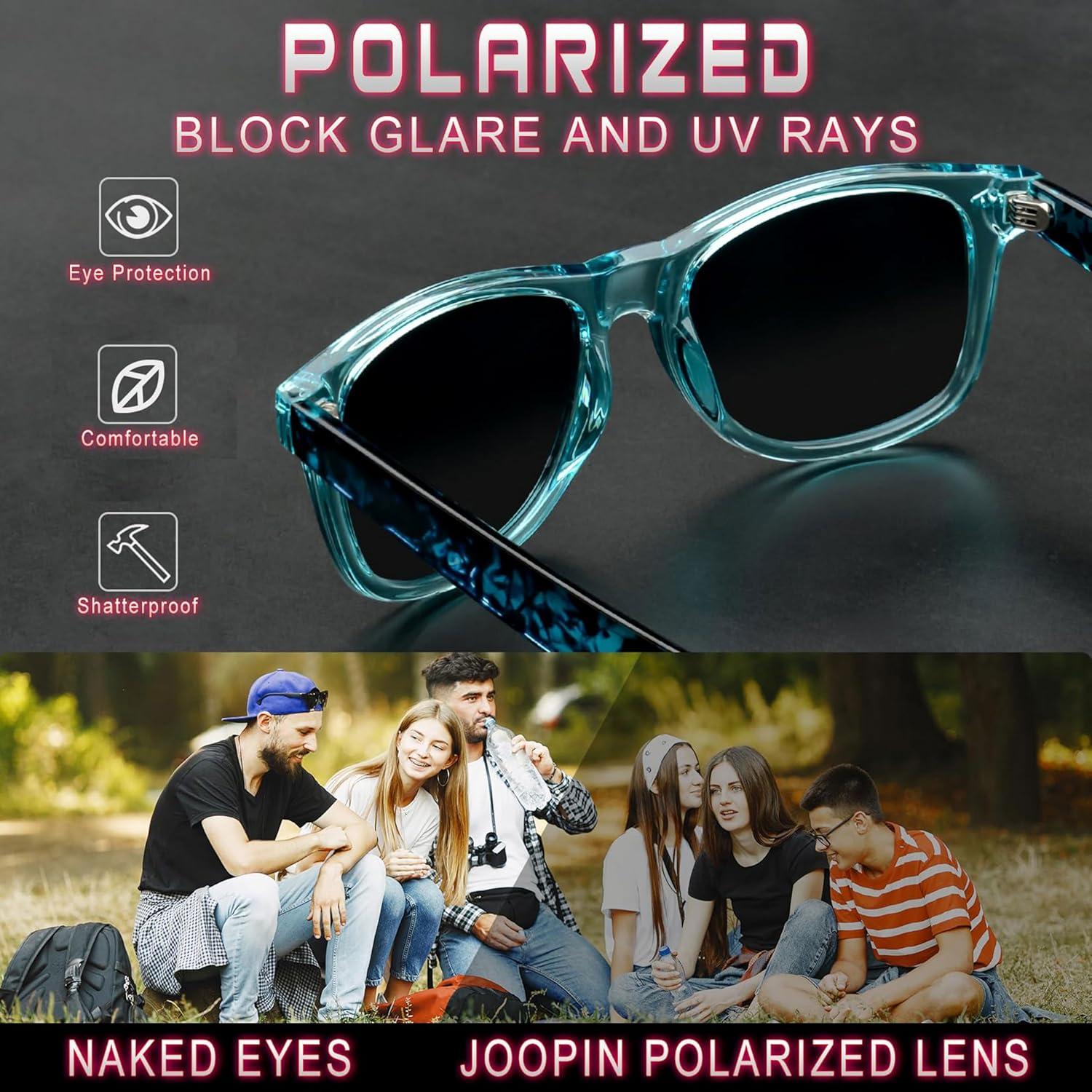 Gafas de sol Joopin cuadradas polarizadas UV400 unisex