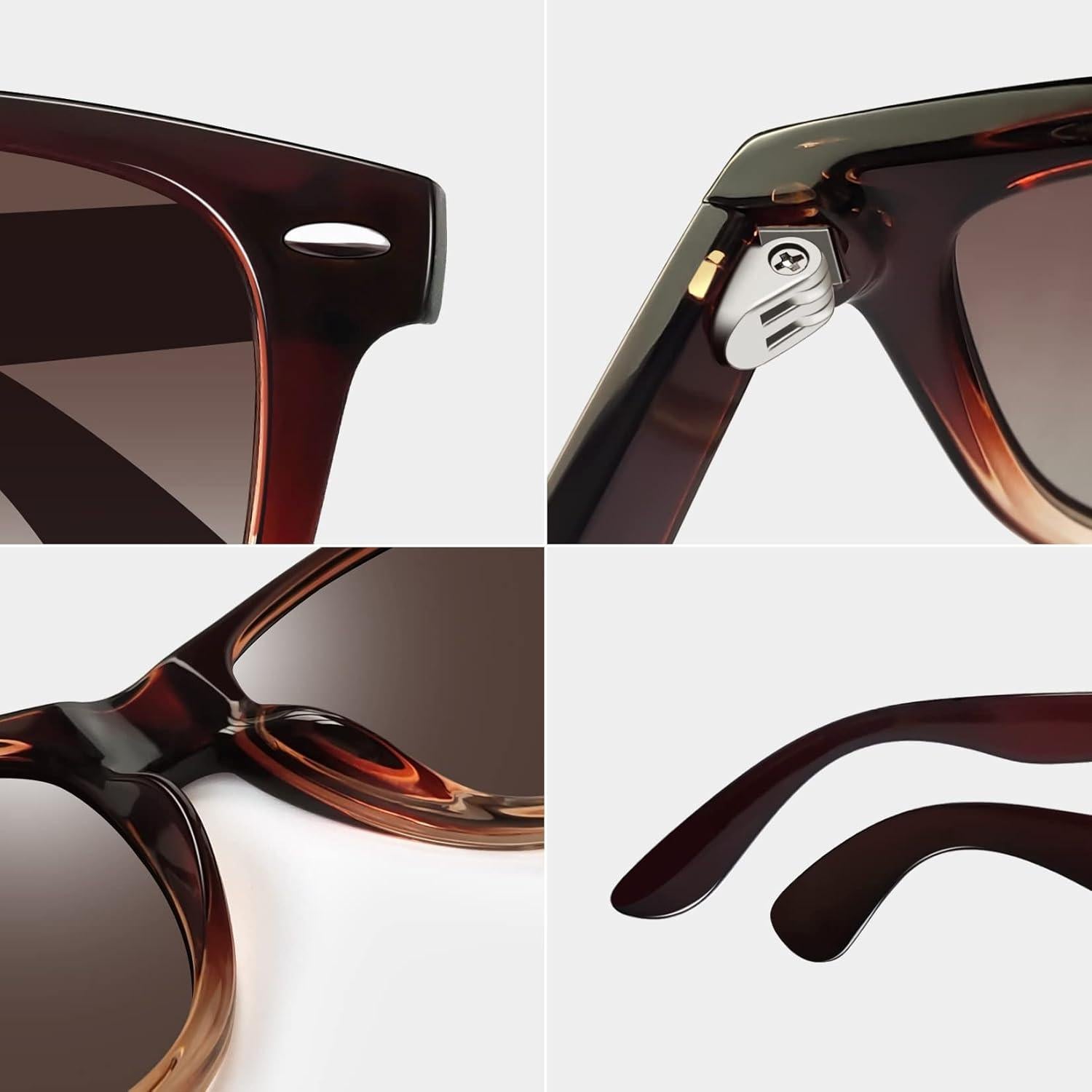 Gafas de sol Joopin cuadradas polarizadas UV400 unisex