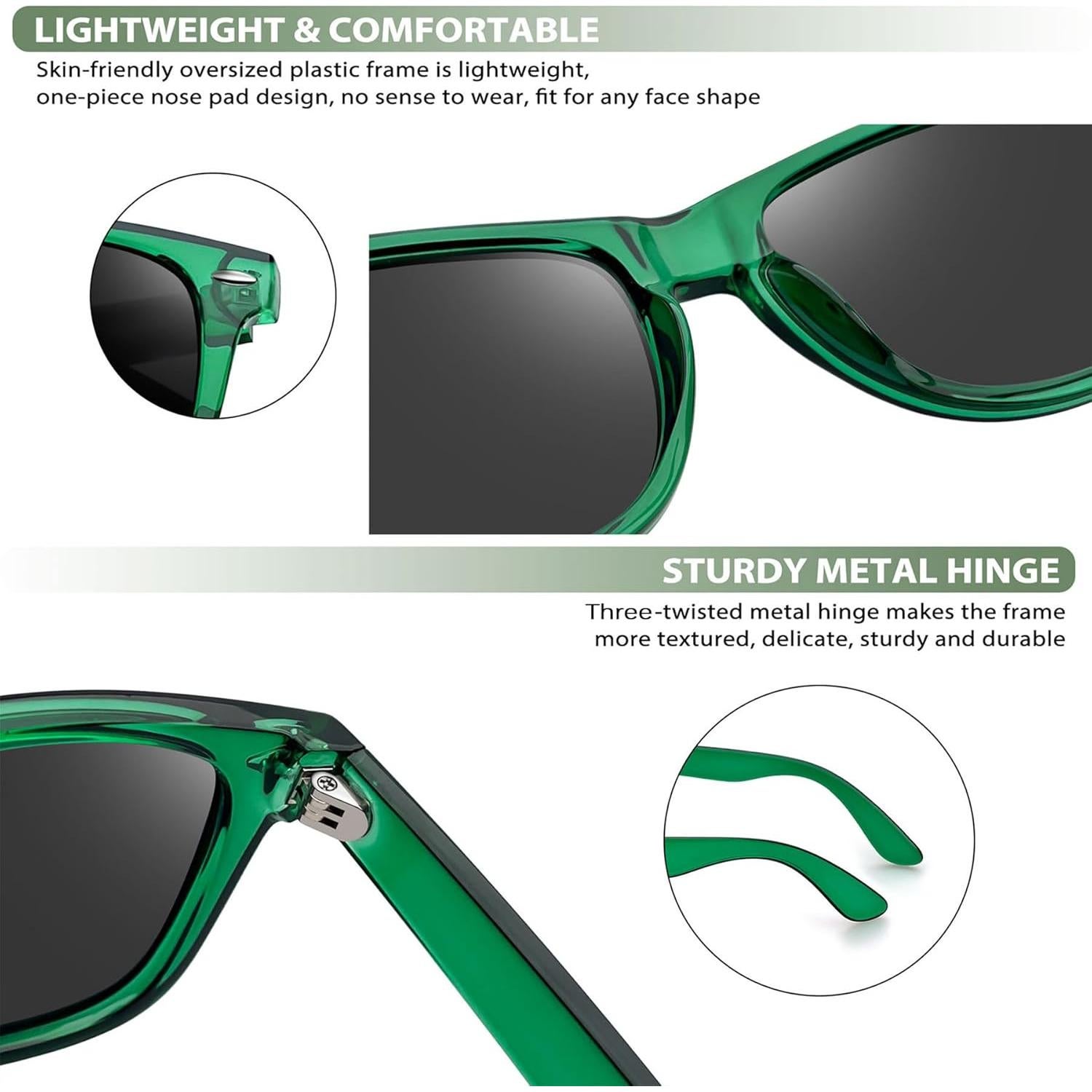 Gafas de sol Joopin cuadradas polarizadas UV400 unisex