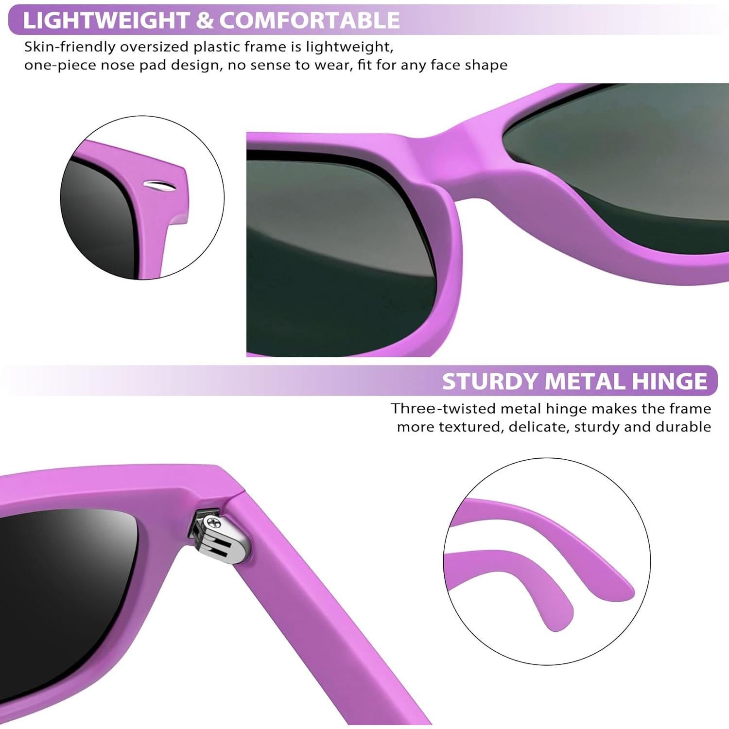 Gafas de sol Joopin cuadradas polarizadas UV400 unisex