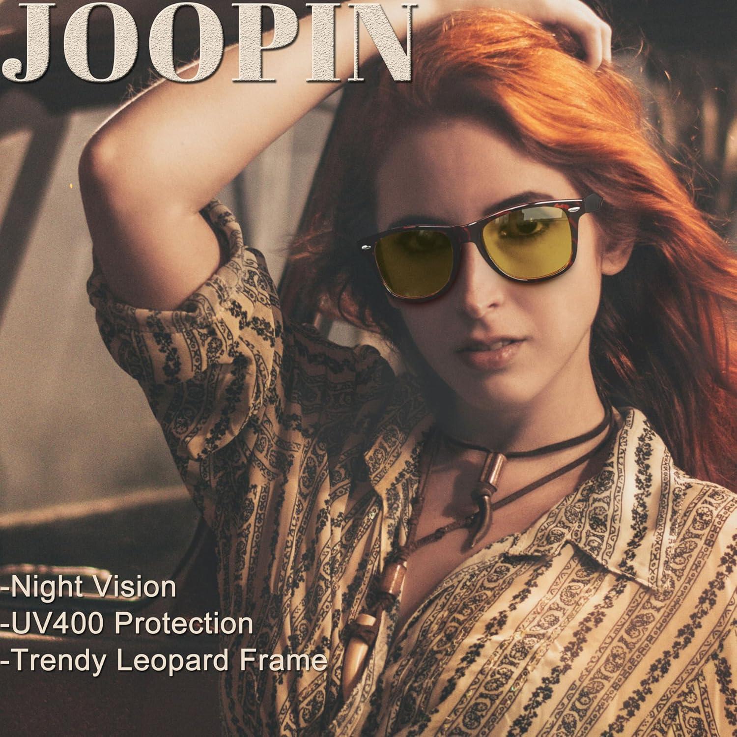 Gafas de sol Joopin cuadradas UV400 unisex diseño moderno