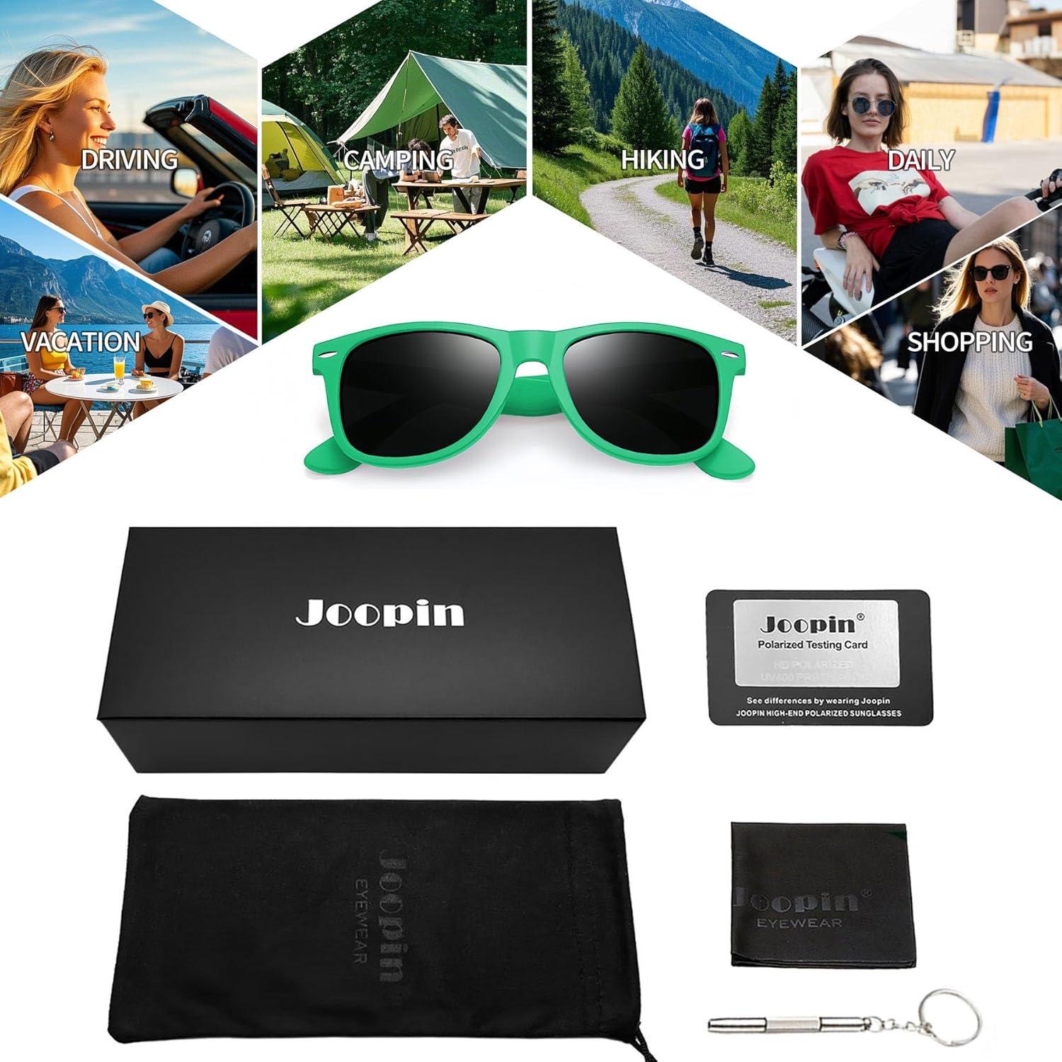 Gafas de sol Joopin cuadradas polarizadas UV400 unisex