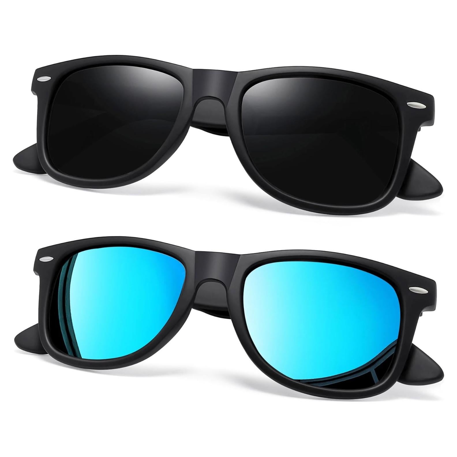 Gafas de sol cuadradas Joopin UV400 polarizadas unisex