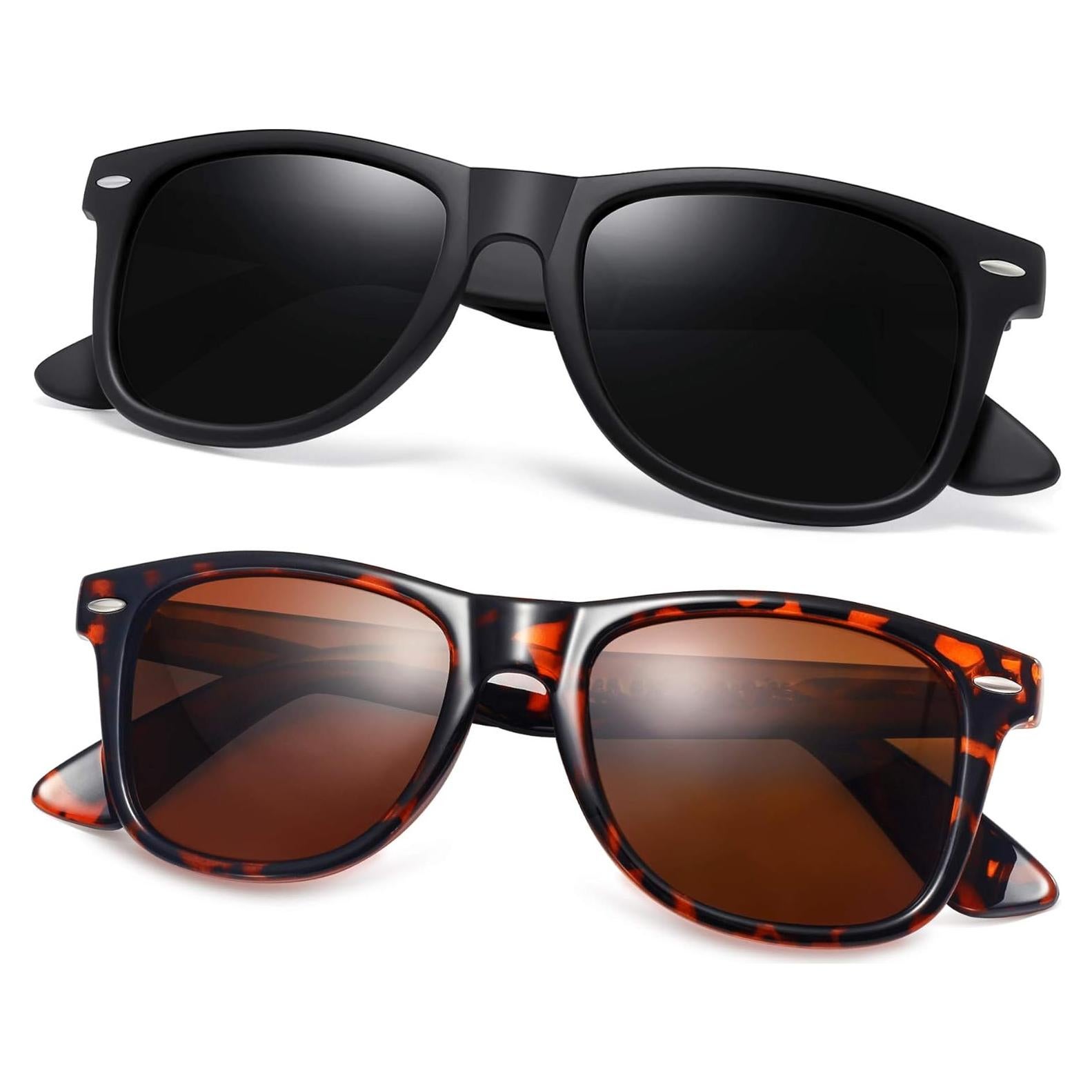Gafas de sol Joopin polarizadas UV400 unisex paquete de 2