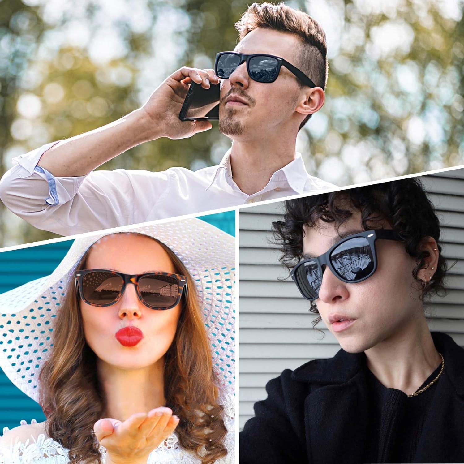 Gafas de sol Joopin polarizadas UV400 unisex paquete de 2