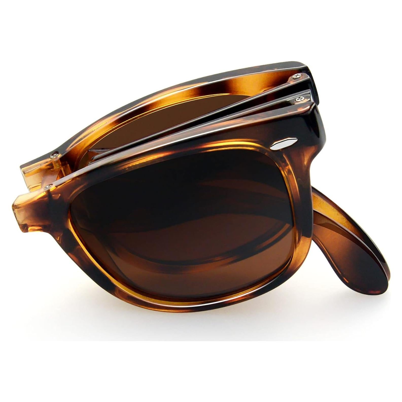 Gafas de sol Joopin cuadradas polarizadas UV400 marrón