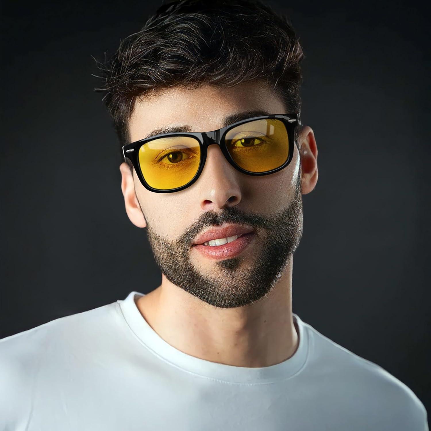 Gafas de sol Joopin UV400 cuadradas unisex para conducción