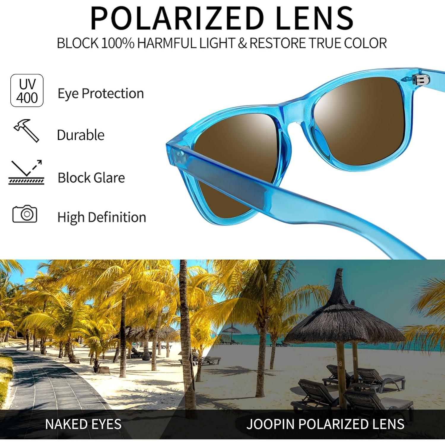 Gafas de sol Joopin cuadradas polarizadas UV400 unisex