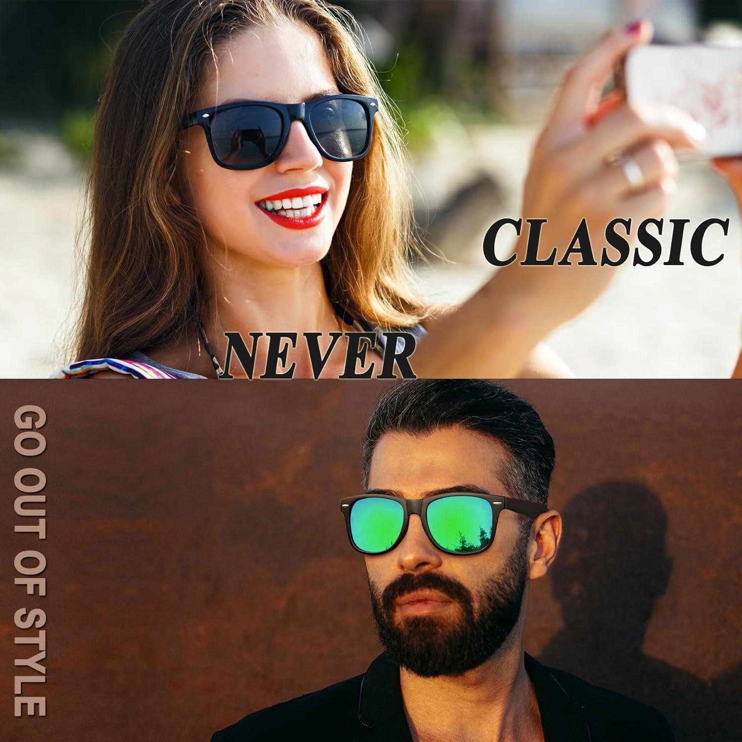 Gafas de sol Joopin polarizadas UV400 unisex paquete de 2