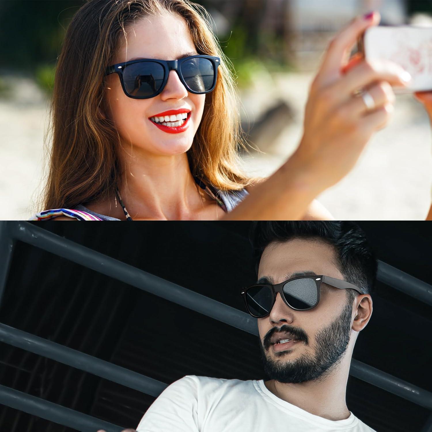 Gafas de sol Joopin polarizadas UV400 unisex 2 pares