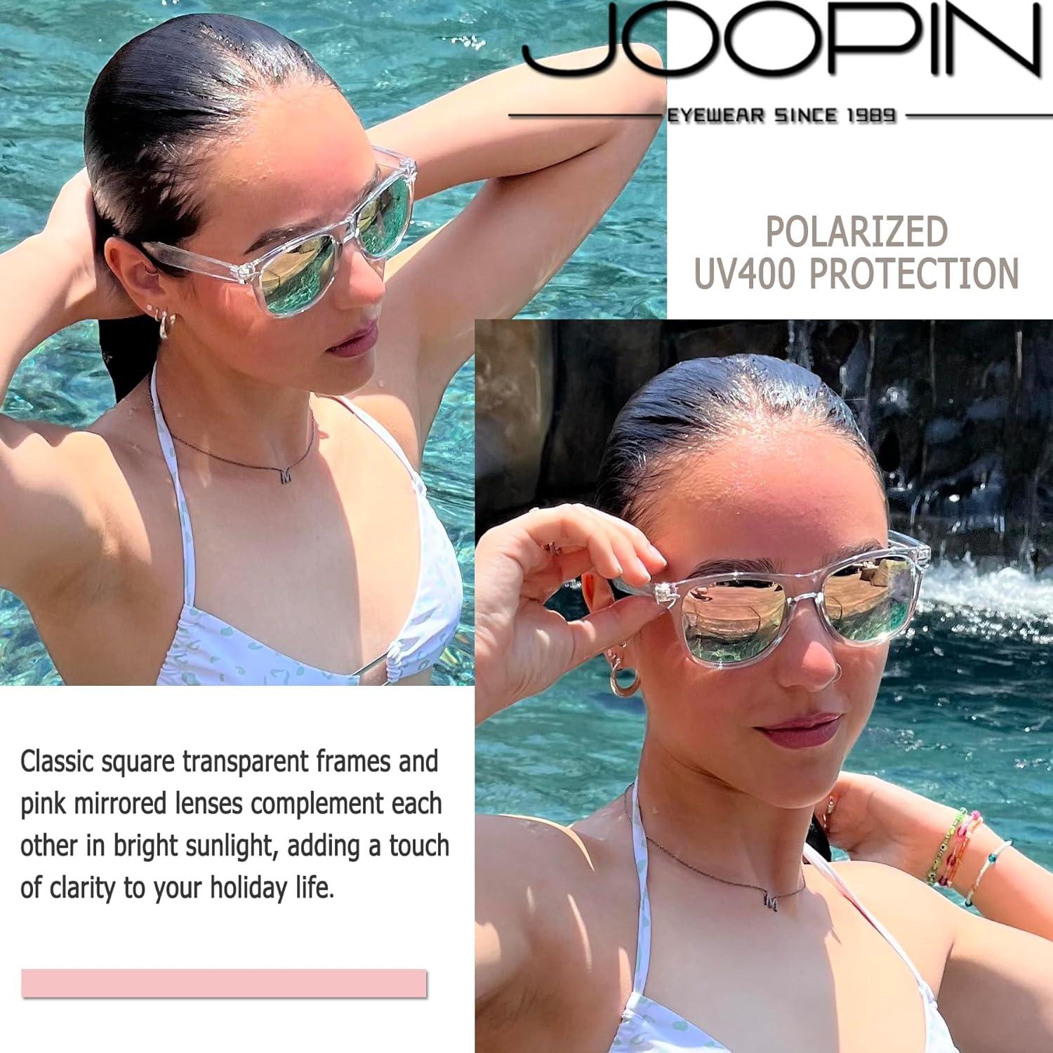 Gafas de sol Joopin cuadradas polarizadas UV400 unisex