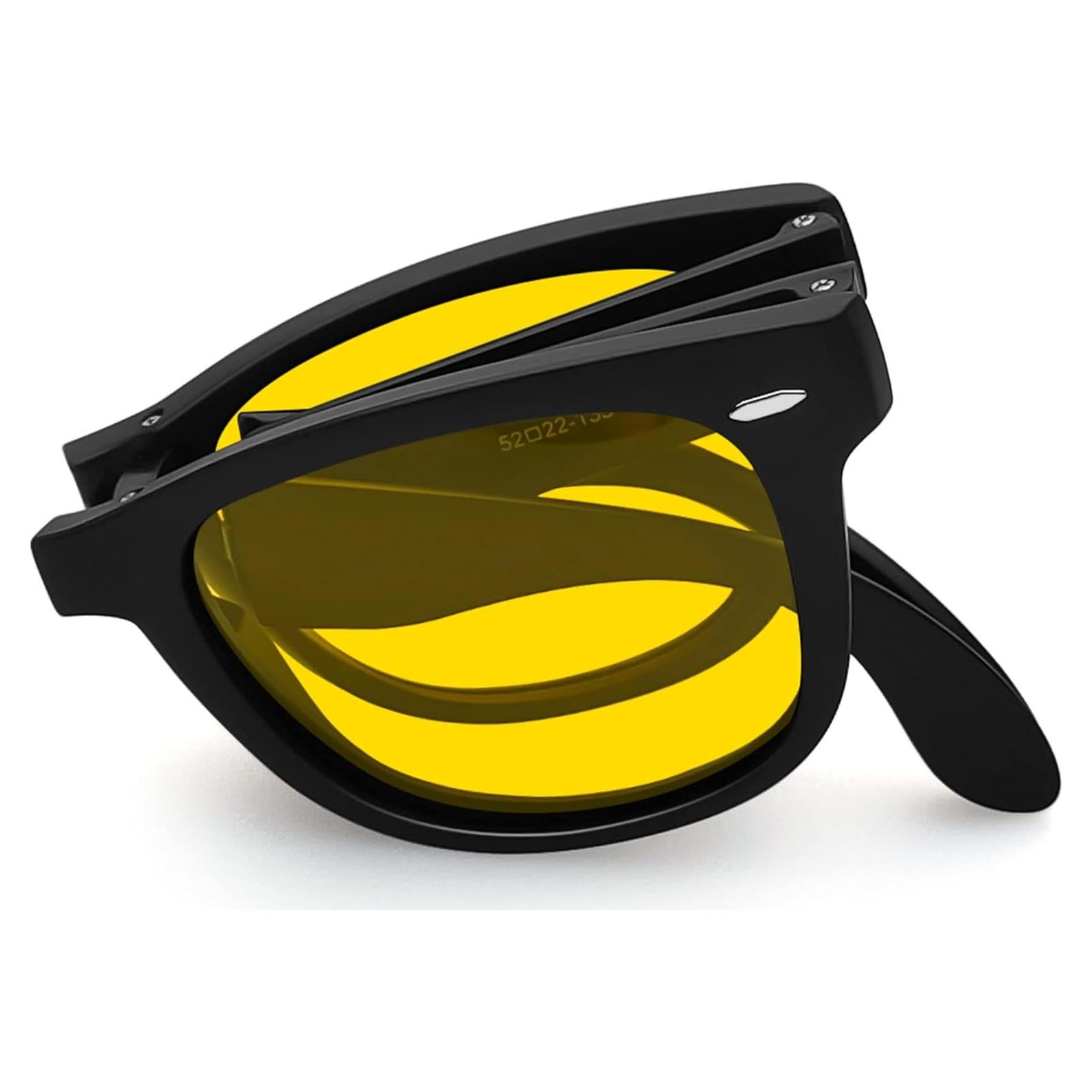 Gafas de sol Joopin plegables UV400 para conducción nocturna