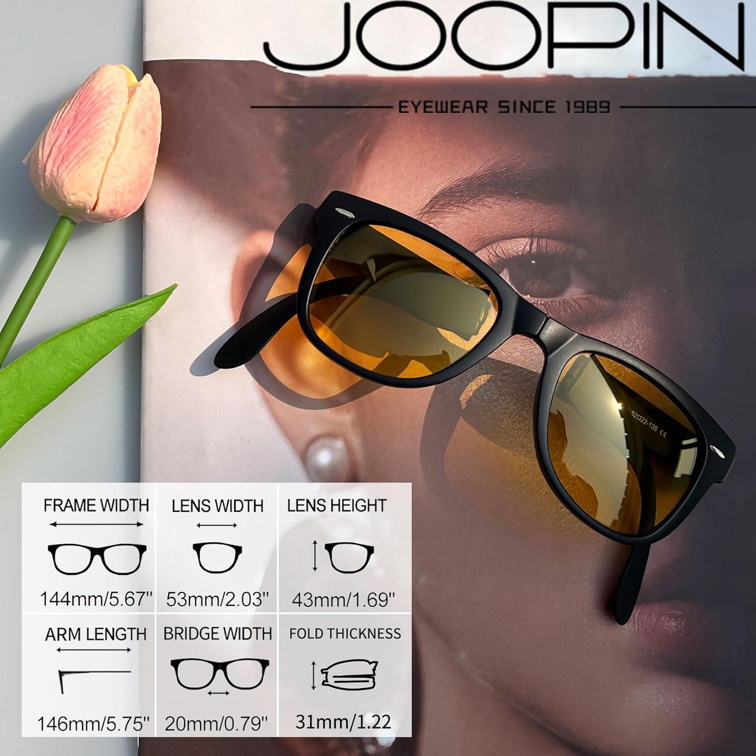 Gafas de sol Joopin plegables UV400 para conducción nocturna