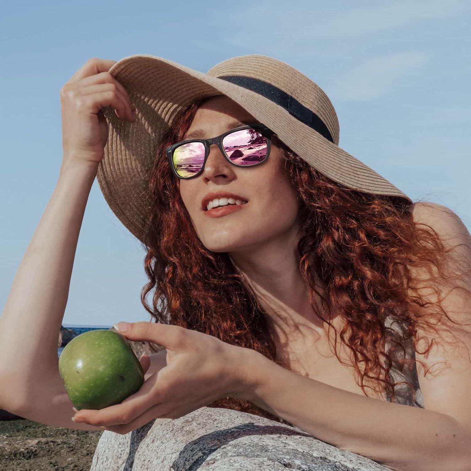 Gafas de sol Joopin plegables UV400 polarizadas marrón