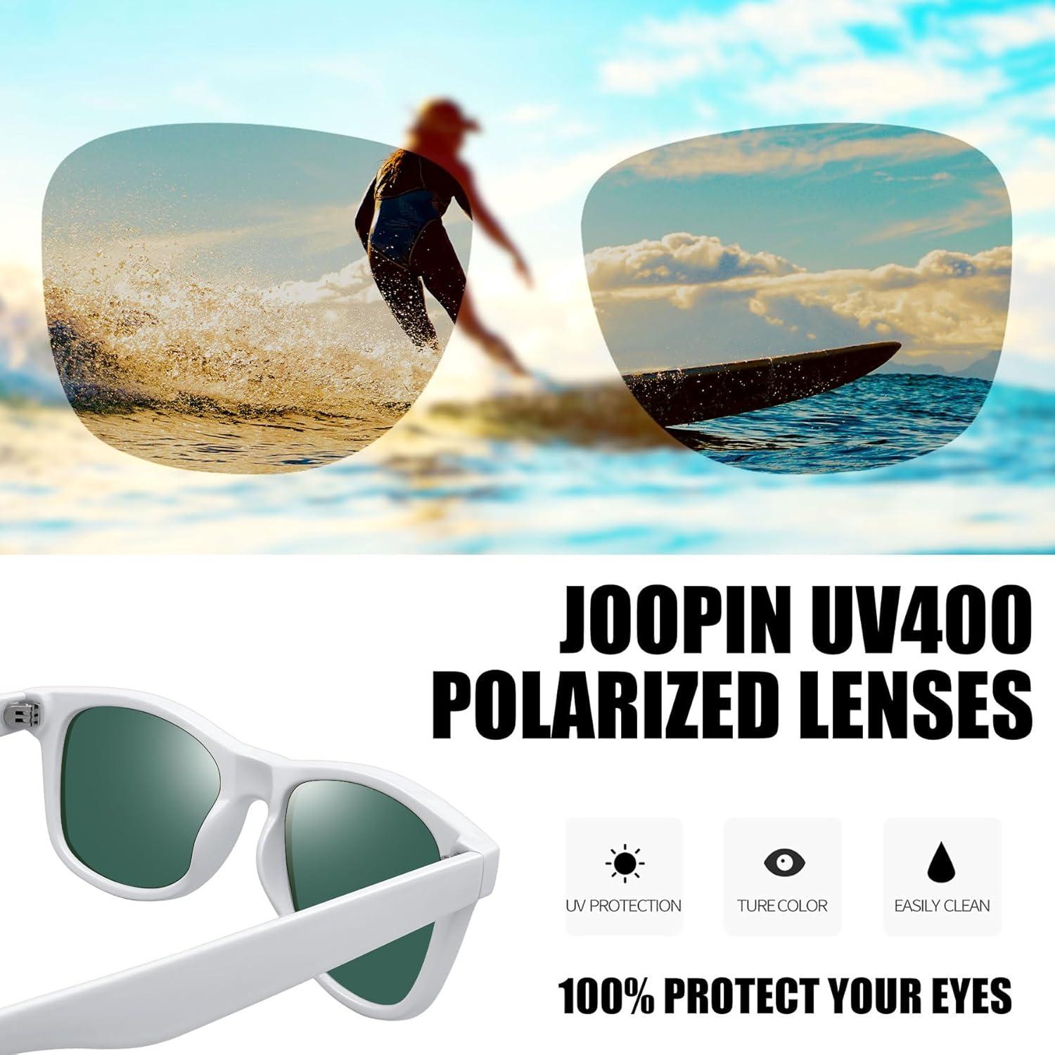 Gafas de sol cuadradas Joopin polarizadas UV400 para todos