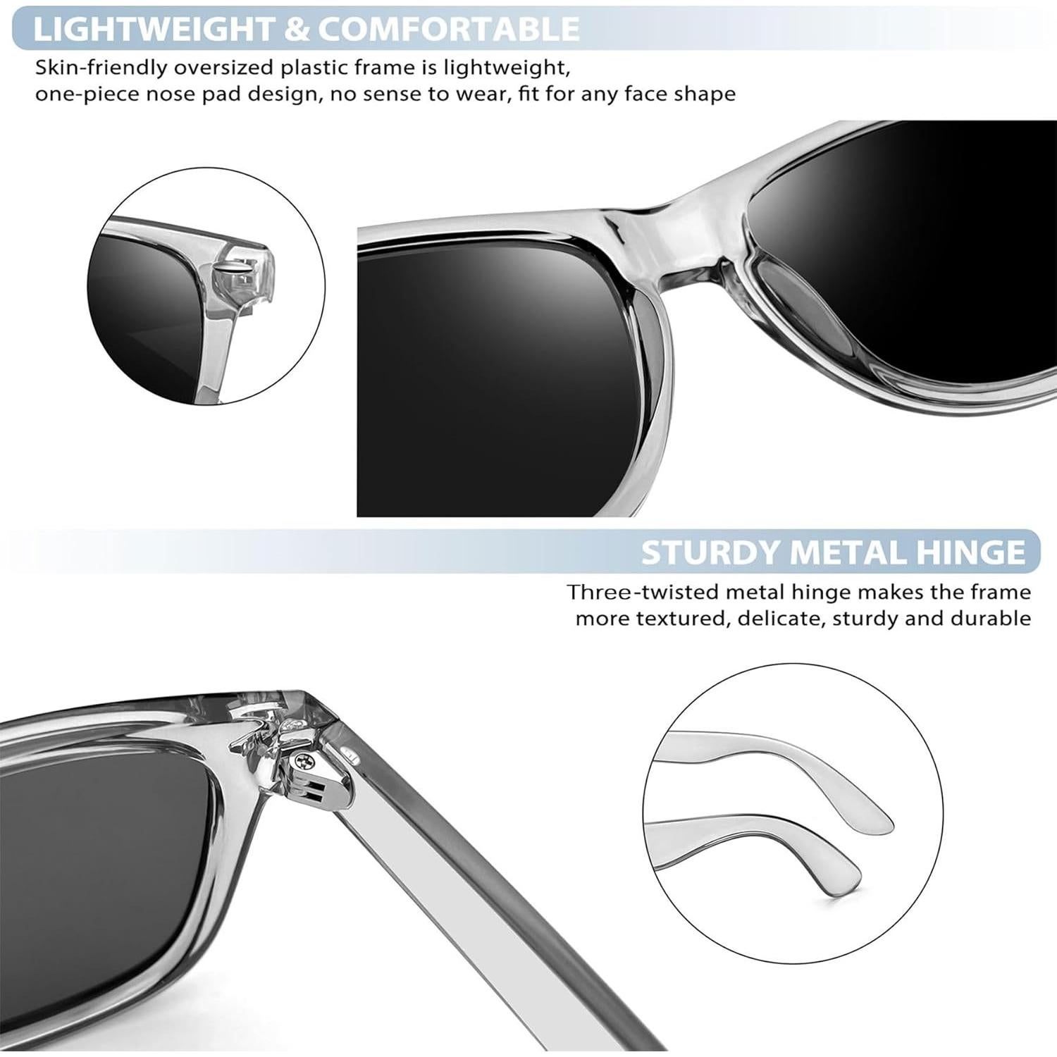 Gafas de sol Joopin cuadradas polarizadas UV400 unisex