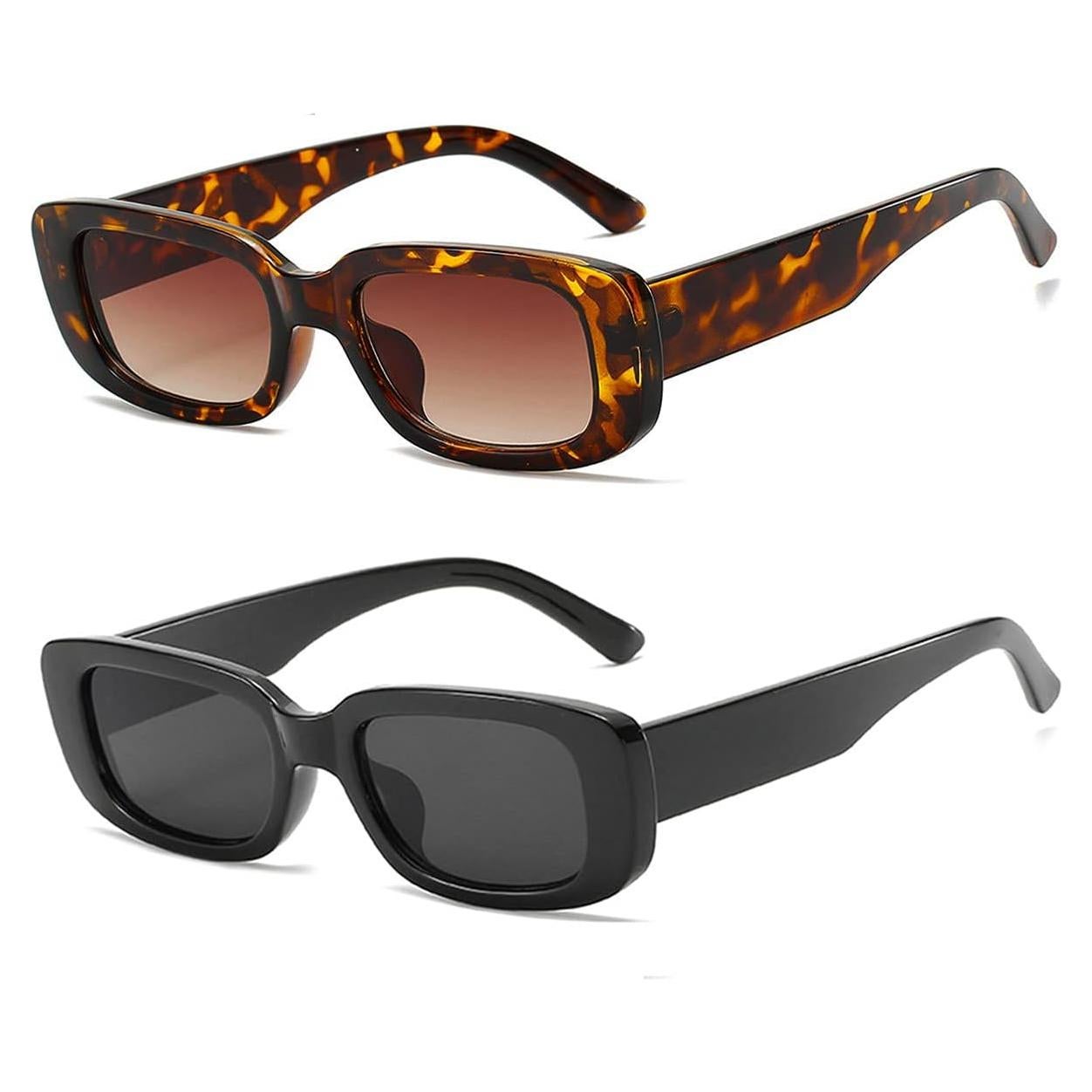 Gafas de sol rectangulares Dollger UV400 para hombres y mujeres