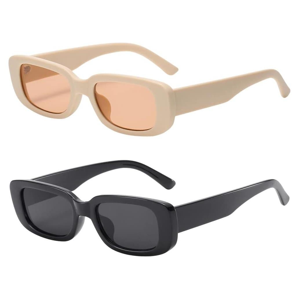 Gafas de sol rectangulares Dollger UV400 para hombres y mujeres
